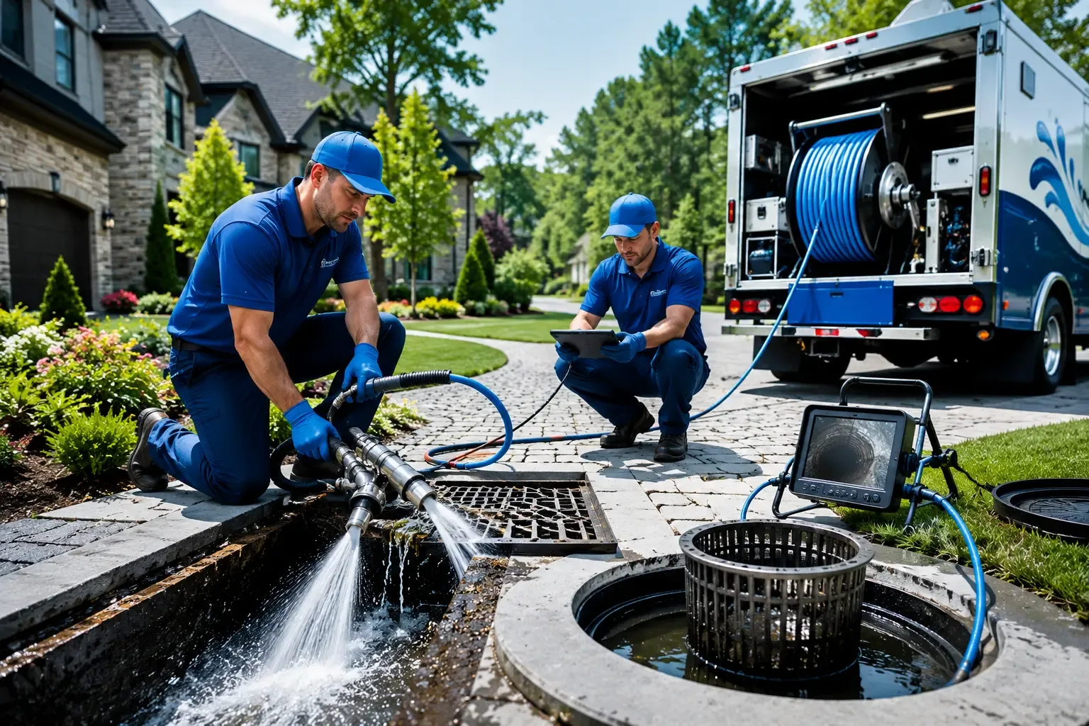Local outdoor drain cleaning professionals in Allentown, NY